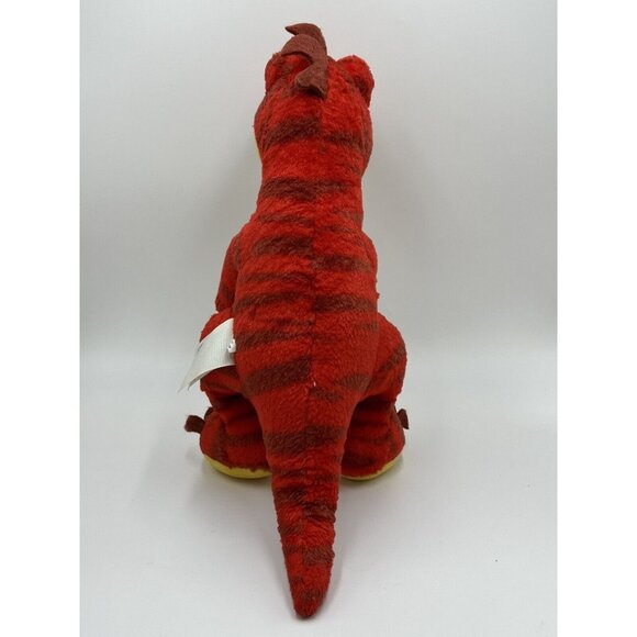 Build A Bear Red Dinosaur T REX Velociraptor Raptor Plush 19" Plush BAB Core - Picture 3 of 9